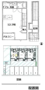 nishimobira23【203号室】の間取り