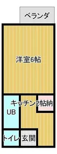 アーバンタニグチ【105号室】の間取り