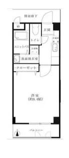 フィネス三之丸【403号室】の間取り
