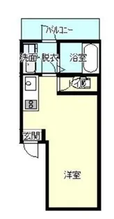 SATOビル神辺【204号室】の間取り