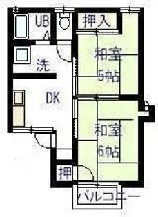 メゾン寿志【203号室】の間取り