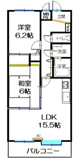サンシティ東桜町【302号室】の間取り