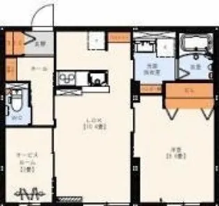 グランベルク【101号室】の間取り