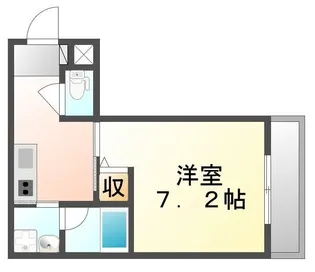 Maison de QuatreⅢ【205号室】の間取り