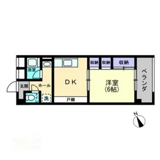 パルティーレ【405号室】の間取り