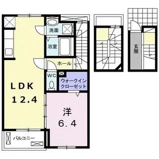 グラン エスポワール【302号室】の間取り