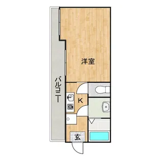 SATOビル神辺【301号室】の間取り