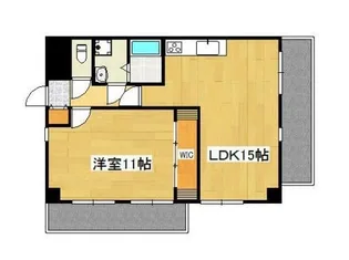グレーシル鷹取【605号室】の間取り