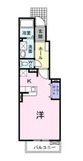 ブリーゼ【105号室】の間取り