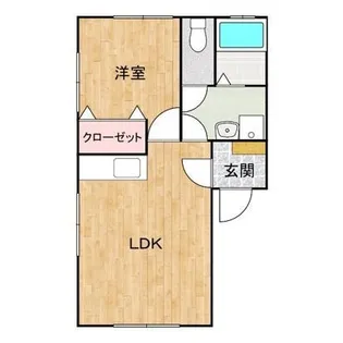 MONO【201号室】の間取り