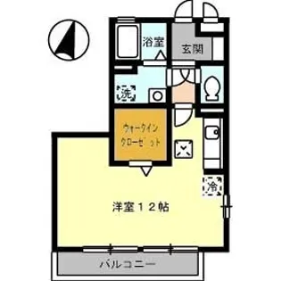 リヴィエール野上【301号室】の間取り