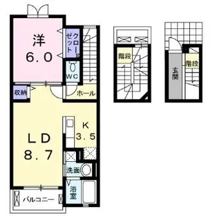 プレミアム スイート【304号室】の間取り