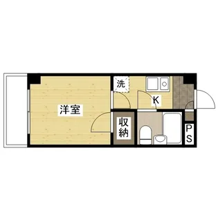 リバティ丸之内【320号室】の間取り