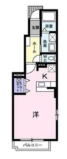 サンパティーク S【101号室】の間取り