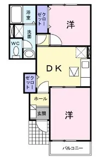 アプロード【103号室】の間取り