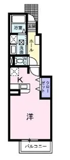 ヴィオラコートB【102号室】の間取り