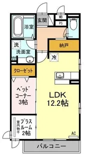 ノール リヴィエール トロワ【307号室】の間取り