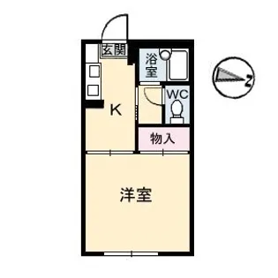 セフィラT・A・P A棟【103号室】の間取り