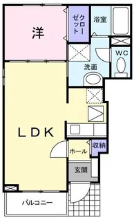 アルドールB【101号室】の間取り