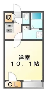 レオネクストルミナーレⅡ【204号室】の間取り