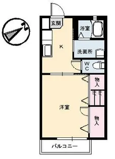 セフィラJT【101号室】の間取り