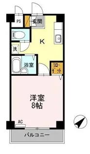 エクセル春日【202号室】の間取り