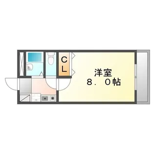 レオパレスヴィラ【103号室】の間取り