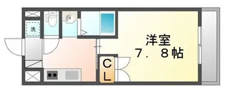 シンメイロード【303号室】の間取り