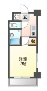 フルリール松浦【102号室】の間取り