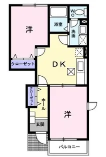 オアゾ芦水館A【103号室】の間取り