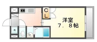シンメイロード【304号室】の間取り