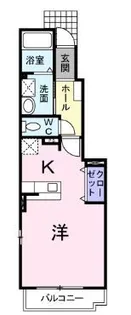 ルナ キャット【103号室】の間取り