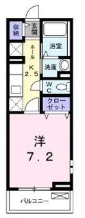 ハイム グランツェリア【101号室】の間取り