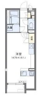 ミランダTSUNOSHITA【207号室】の間取り