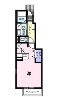 ジュネス メゾン【103号室】の間取り