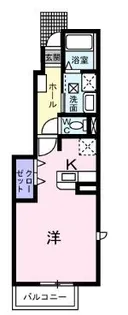 ネオハイムD【101号室】の間取り