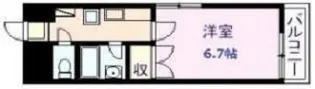 スクエアウィズ【301号室】の間取り