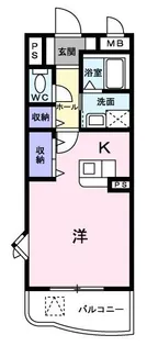 エーデルハイムローゼ【306号室】の間取り