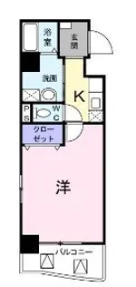 ブリアン オーブ【206号室】の間取り