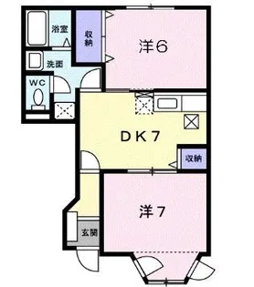 グリーン・リーフ軽井沢【102号室】の間取り