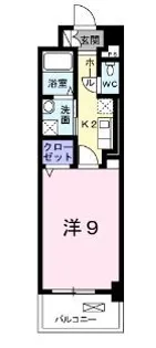 ラフィネ ロジュマン【206号室】の間取り