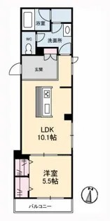 クロノス【203号室】の間取り