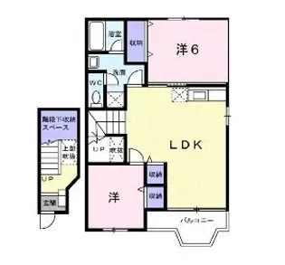 リバーサイド瀬戸A【202号室】の間取り