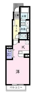 ステイブル備後B【102号室】の間取り