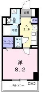 フォレスト引野【803号室】の間取り