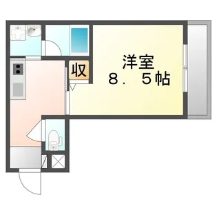 Maison de QuatreⅢ【301号室】の間取り