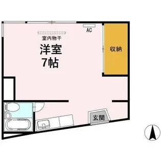 メゾンエル【205号室】の間取り