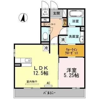 ヴィサージュ【306号室】の間取り