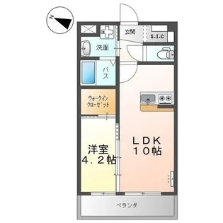 ラ・ポール【103号室】の間取り