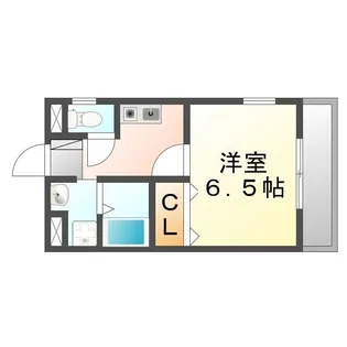 プラスパーA【101号室】の間取り